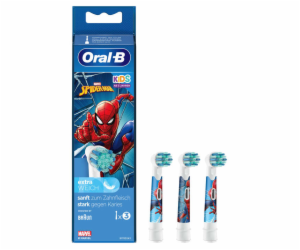 Oral-B Kids Spider-Man 3 ks Náhradní Zubní kartáček