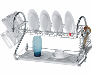 Dish drying rack 38 cm MR-1025-38 silver Maestro