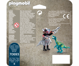 Lovec a dinosaurus Playmobil, Dinosauři, 8 dílků | 70693