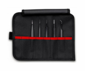 KNIPEX Universal Tweezer Set, ESD 5pcs