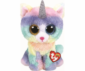 Maskotka TY Beanie Boos Kot Heather 24 cm