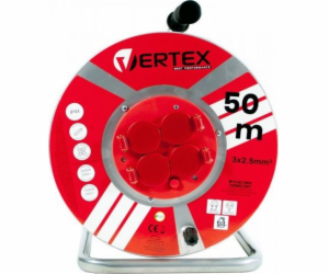 VERTEX PB50METAL Extension cable 50 m 3x2 5 mm 3000 W IP4...