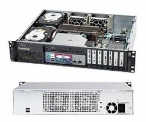 SUPERMICRO 2U chassis (Short Depth 14,5") 2x 3,5" Fix, fr...