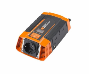 Napěťový měnič Carspa PID400-12, 12V/230V+USB 400W, modif...