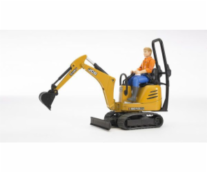 Bruder BWORLD Mikrobagr JCB s figurkou