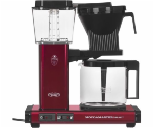 MOCCAMASTER KBG SELECT METALLIC RED DRIP COFFEE MAKER