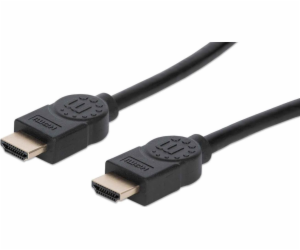 Manhattan HDMI - HDMI kabel 3m černý (355353)