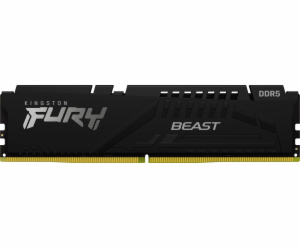 KINGSTON DIMM DDR5 32GB 5600MT/s CL40 FURY Beast Černá