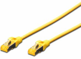 Digitus CAT 6A S-FTP patch cable, Cu, LSZH AWG 26/7, length 10 m, color yellow