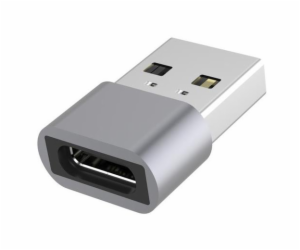 PremiumCord USB redukce USB C - USB2.0 A (F/M)