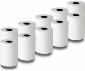 Qoltec 51896 Thermal roll 57 x 20 | 55g / m2 | 10 pcs. | ...