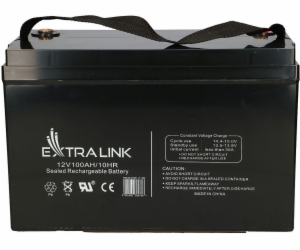 Extralink AKUMULATOR BATTERY ACCUMULATOR AGM 12V 100AH - ...