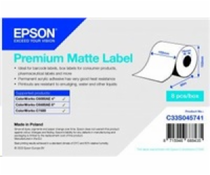 Premium Matte Label Cont.R, 102mm x 60m