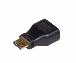 Akyga adaptér HDMI/miniHDMI/Duplex/cerná