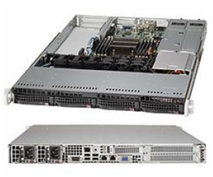 SUPERMICRO CSE-815TQC-R504WB2 SUPERMICRO 1U chassis 4x 3,...