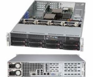 Supermicro CSE-825TQC-R802WB SUPERMICRO 2U chassis 8x 3,5...