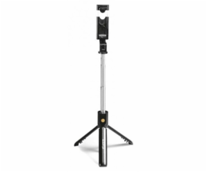 Aligator Selfie Tripod HA12 Teleskopická selfie tyč černá