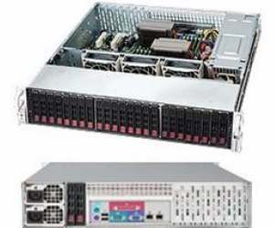 SUPERMICRO 2U chassis 24x 2,5" HS SAS/SATA (6x SFF 8643),...