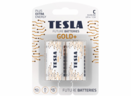 Tesla C GOLD+ alkalická, 2 ks, ND