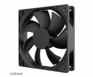 AKASA ventilátor Smart Black, 12cm fan, HD bearing