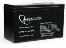 Baterie Gembird 12V/7Ah (BAT-12V7,5AH)