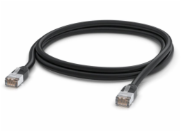 Ubiquiti UACC-Cable-Patch-Outdoor-2M-BK, Venkovní UniFi patch kabel, 2m, Cat5e, černý