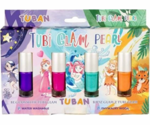 TUBAN Tubi Glam Lak Sada 4ks - perleť