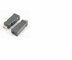 PremiumCord USB redukce Mini 5 PIN/female - Micro USB/male