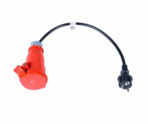 Akyga Adaptér CEE 7/7 230V/16A na CEE 5-pin 50cm