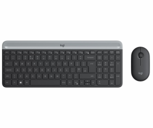 Logitech Wireless Desktop MK470, US, Graphite