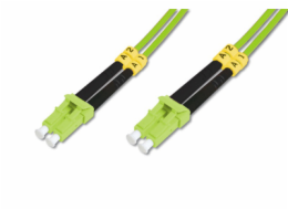 DIGITUS FO patch cord, duplex, LC to LC MM OM5 50/125 µ, 3 m