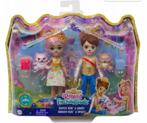 Mattel Enchantimals Royal Dolls Braylee &amp; Bannon Bear...