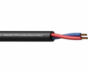 2X1,5MM reproduktorový kabel 16 AWG EN50399 CPR Euroclass...