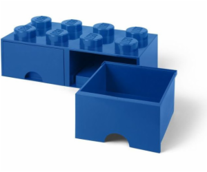 Room Copenhagen LEGO Brick Drawer 8 blue, úložný box