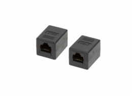 LOGILINK NP0034A LOGILINK- Inline Coupler 1:1 Cat.6 RJ45 UTP, černý