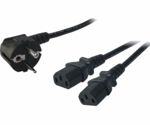 LogiLink napájecí kabel 2 x Schuko-C13 1,50 m (CP101)