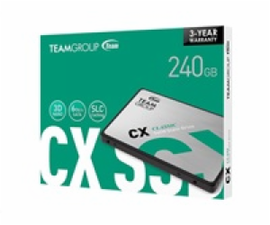 TEAMGROUP CX1 240GB SATA3 6Gb/s 2.5inch SSD 520/430 MB/s