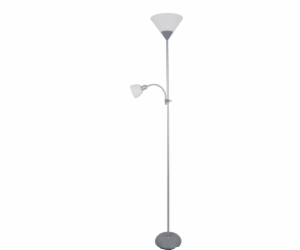 Platinet PFLF066GR podlahová lampa E27 + E14, šedá