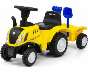 Milly Mally Dětský traktor NEW HOLLAND žlutý