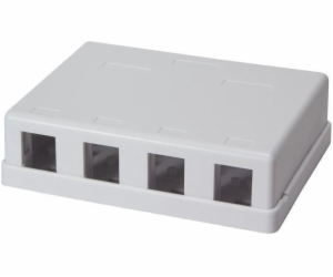 LOGILINK NK4034 LOGILINK - Keystone Surface Mount Box 4 p...