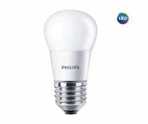 Philips LED žárovka E27 P45 FR 5W 40W teplá bílá 2700K LE...