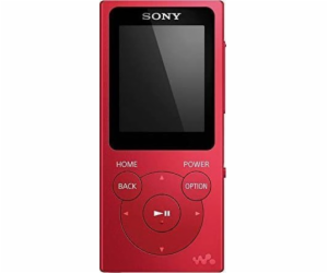 Sony MP3 8GB NW-E394L, červený