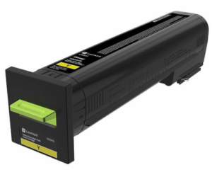 Lexmark CS820 Yellow Extra High Yield Corporate Toner Car...