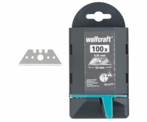 Wolfcraft Wolfcraft 100 x profesionální trapézové čepele,...