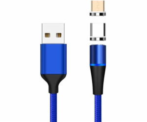 Kabel Magnetický micro USB a USB-C nabíjecí a datový, 1m,...