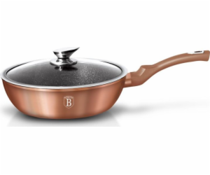 BerlingerHaus pánev s poklicí 24cm BH-1517 Rose Gold Meta...