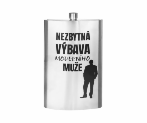 Likérka nerez 1,7 l "Nezbytná výbava moderního muže"