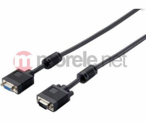 Equip kabel D-Sub (VGA) - D-Sub (VGA) 5m černý (118802)