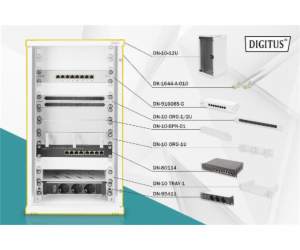 Digitus "Síťová sada - 254 mm (10") - 12U, 312 x 300 mm (...