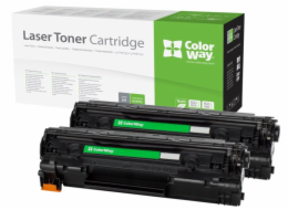 COLORWAY kompatibilní toner pro HP CF217A/ 2x 1600 stran/ Černý/ Dual pack